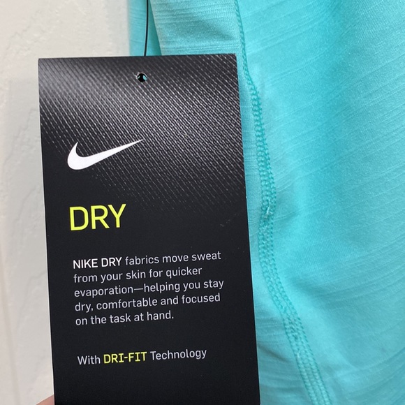 Nike Dri Fit teal tank top - Picture 6 of 8